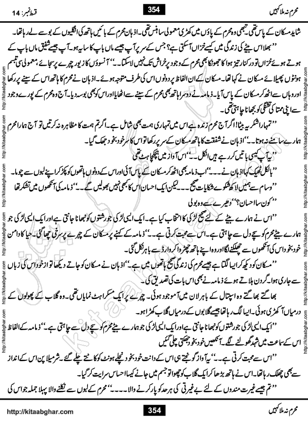 Mahram Na Mila Kahin Urdu Novel by Muhammad Shoaib for Online Reading at Kitab Ghar