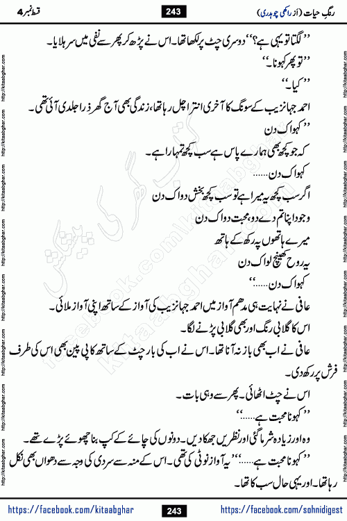 Rang e Hayat Socio Romantic Urdu Novel by Rakhi Chaudhary is based on beautiful love story born in destruction and rubbles. When the earthquake destroyed the settlements, turned them into rubble, dreams turned to ashes, and hopes were buried in the ground, even then a candle of love could not be extinguished in the heart. Urdu Novel Rang e Hayat is the story of a boy who loved a girl immensely, but the storm of time destroyed his home. In these difficult moments of grief, a Hindu girl friend lights the lamp of hope in his life. Rang e Hayat is actually a story of the colors of love, sacrifice, and humanity, which maintain their light even in the darkness of destruction