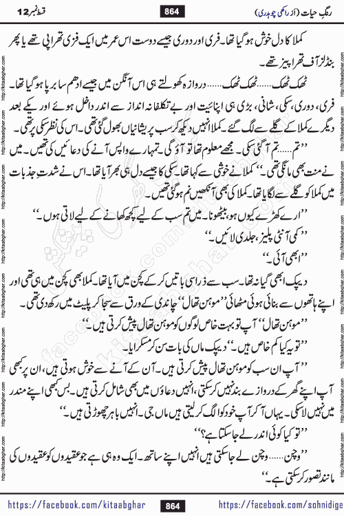 Rang e Hayat Socio Romantic Urdu Novel by Rakhi Chaudhary is based on beautiful love story born in destruction and rubbles. When the earthquake destroyed the settlements, turned them into rubble, dreams turned to ashes, and hopes were buried in the ground, even then a candle of love could not be extinguished in the heart. Urdu Novel Rang e Hayat is the story of a boy who loved a girl immensely, but the storm of time destroyed his home. In these difficult moments of grief, a Hindu girl friend lights the lamp of hope in his life. Rang e Hayat is actually a story of the colors of love, sacrifice, and humanity, which maintain their light even in the darkness of destruction