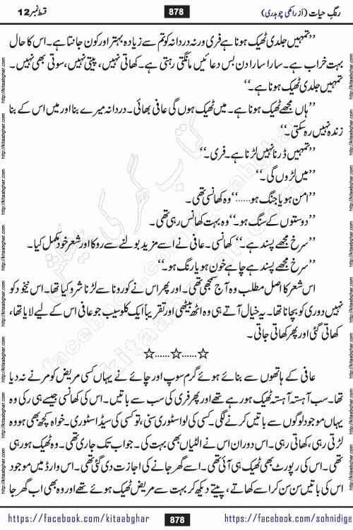 Rang e Hayat Socio Romantic Urdu Novel by Rakhi Chaudhary is based on beautiful love story born in destruction and rubbles. When the earthquake destroyed the settlements, turned them into rubble, dreams turned to ashes, and hopes were buried in the ground, even then a candle of love could not be extinguished in the heart. Urdu Novel Rang e Hayat is the story of a boy who loved a girl immensely, but the storm of time destroyed his home. In these difficult moments of grief, a Hindu girl friend lights the lamp of hope in his life. Rang e Hayat is actually a story of the colors of love, sacrifice, and humanity, which maintain their light even in the darkness of destruction