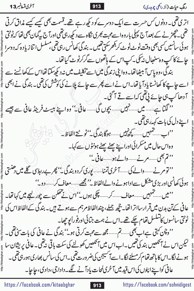 Rang e Hayat Socio Romantic Urdu Novel by Rakhi Chaudhary is based on beautiful love story born in destruction and rubbles. When the earthquake destroyed the settlements, turned them into rubble, dreams turned to ashes, and hopes were buried in the ground, even then a candle of love could not be extinguished in the heart. Urdu Novel Rang e Hayat is the story of a boy who loved a girl immensely, but the storm of time destroyed his home. In these difficult moments of grief, a Hindu girl friend lights the lamp of hope in his life. Rang e Hayat is actually a story of the colors of love, sacrifice, and humanity, which maintain their light even in the darkness of destruction