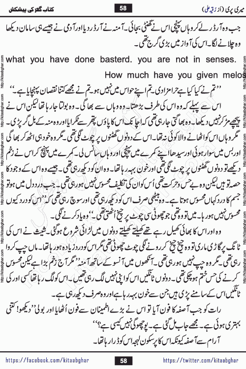 Meri Pari Romantic Urdu Novel by Ruqia Ali is written on importance of fighting depression and anxiety. The novel is about strong bonds between family members who can fight against stress depression and anxiety and support each other saving lives