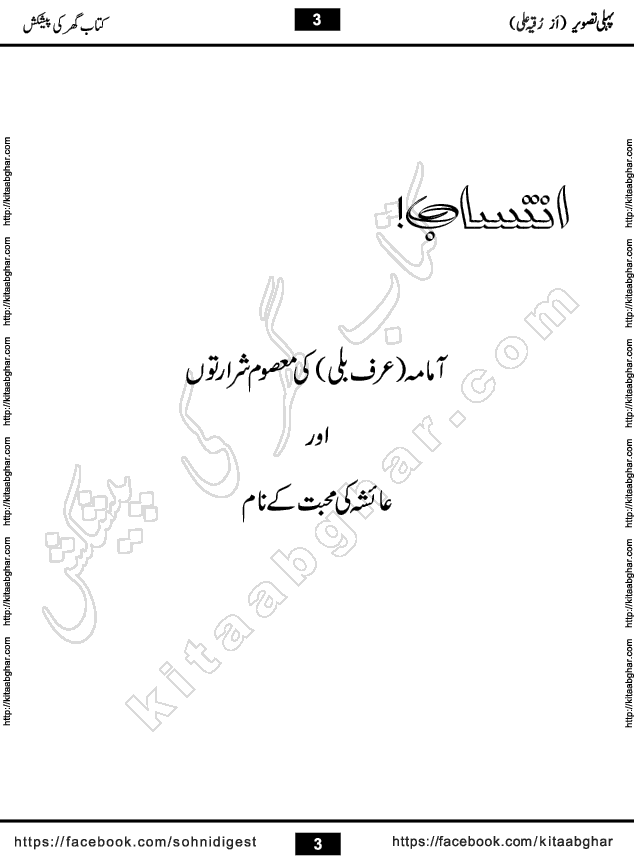 Pehli Tasveer by Ruqia Ali Social Romantic Urdu Novel